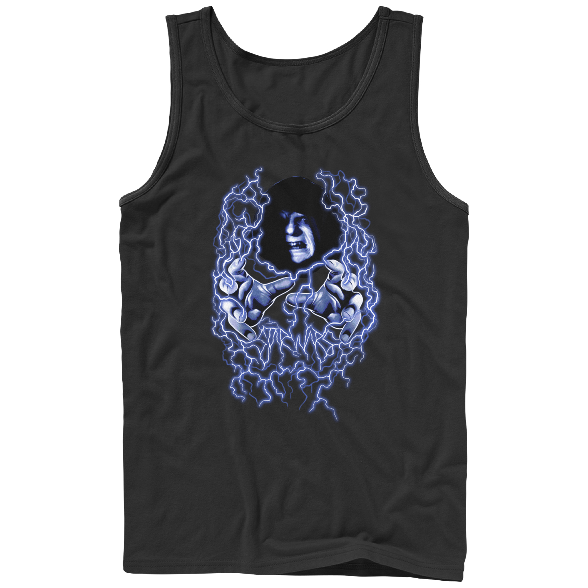Men's Mad Engine Black Star Wars Lord Sidious Graphic Tank Top