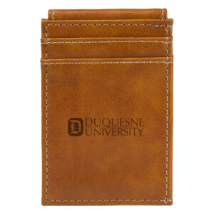 Brown Duquesne Dukes Front Pocket Wallet