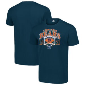 Men's Starter Navy Chicago Bears ‘80s Inspired T-Shirt