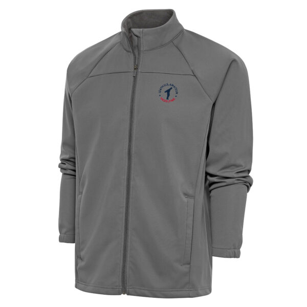 Men's 2024 U.S. Amateur  Antigua Steel Links Raglan Full-Zip Golf Jacket