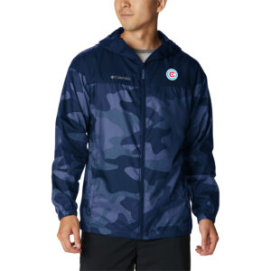 Men's Columbia Camo/Navy Chicago Fire Flash Challenger Windbreaker Jacket