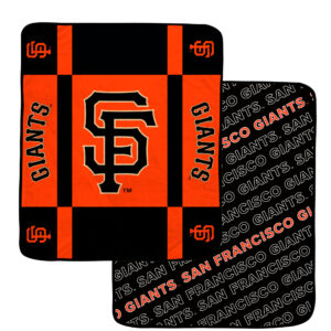 Pegasus San Francisco Giants 60” x 70” Reverse Block Wordmark Double-Sided Blanket