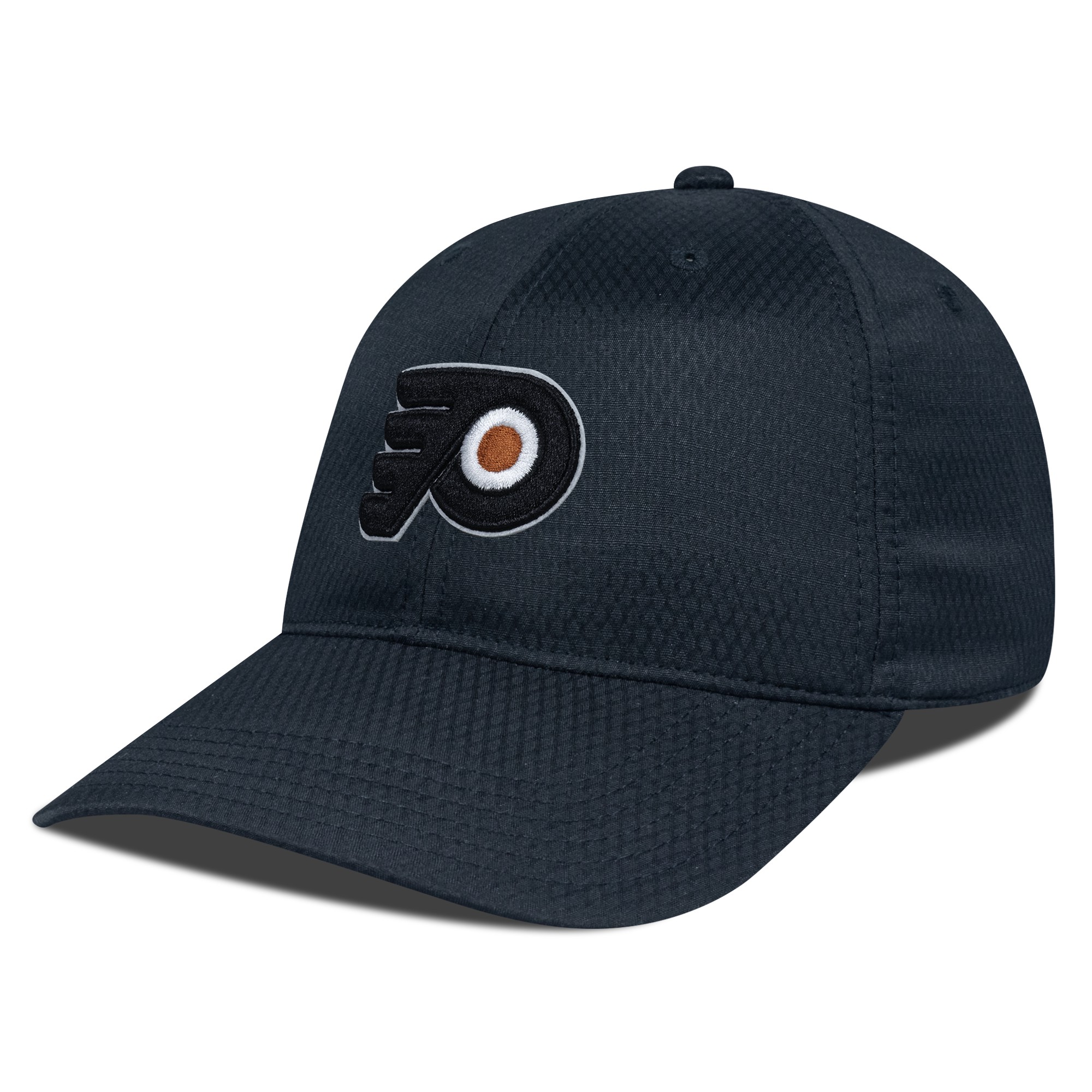 Men's Levelwear Black Philadelphia Flyers Matrix Adjustable Hat - Image 5