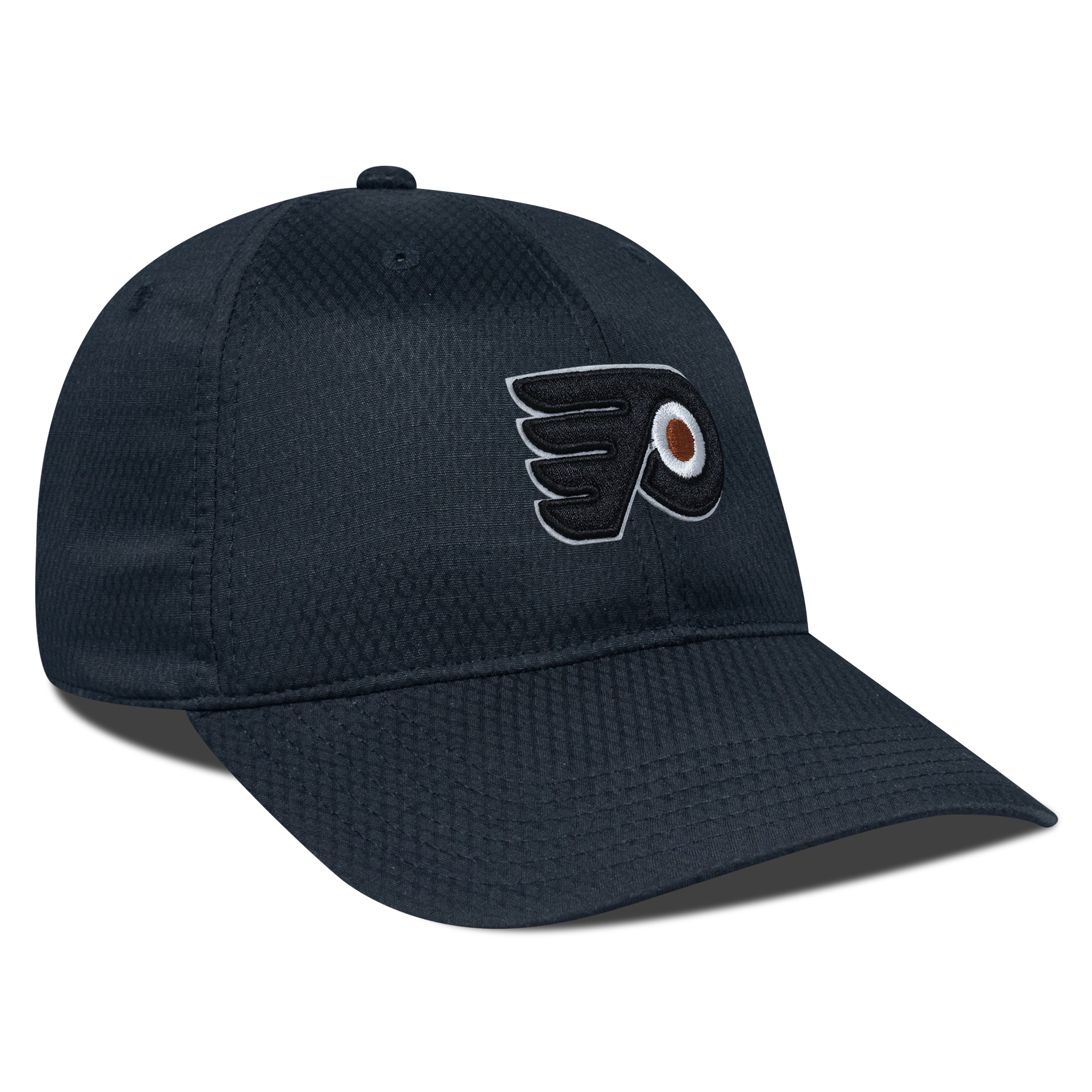 Men's Levelwear Black Philadelphia Flyers Matrix Adjustable Hat - Image 4