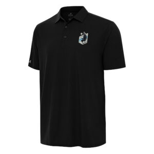 Men's Antigua Black Minnesota United FC Era Polo