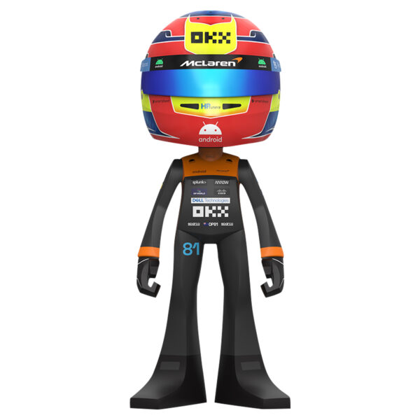 McLaren Mighty Jaxx 2023 Oscar Piastri Collectable Figurine