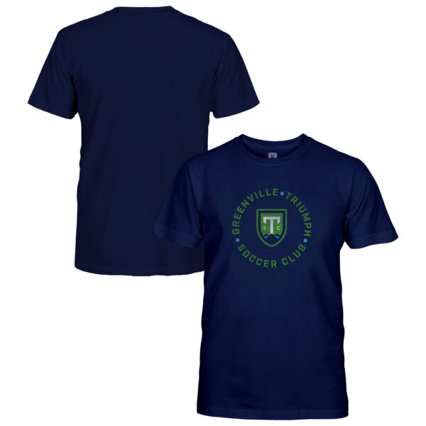 Youth 1863FC Navy Greenville Triumph Short Sleeve T-Shirt