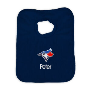 Infant Navy Toronto Blue Jays Personalized Bib