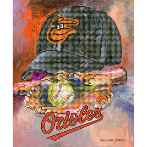 Sporticulture Baltimore Orioles Diamond Art Craft Kit