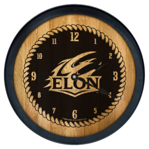 Brown Elon Phoenix 2' Barrelhead Clock