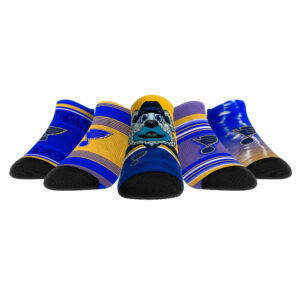 Youth Rock Em Socks  St. Louis Blues Super Fan Five-Pack Low-Cut Socks Set