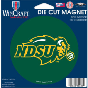 NDSU Bison WinCraft 5" Die-Cut Car Magnet