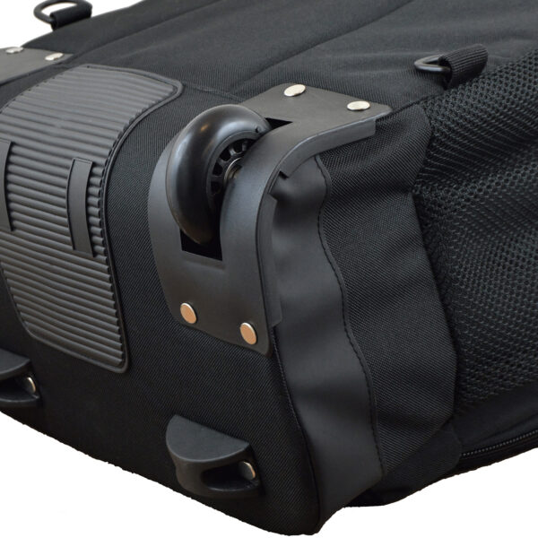 Black Miami Heat 19'' Premium Wheeled Backpack - Image 6