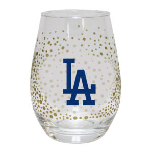 Los Angeles Dodgers Glitter Stemless Tumbler