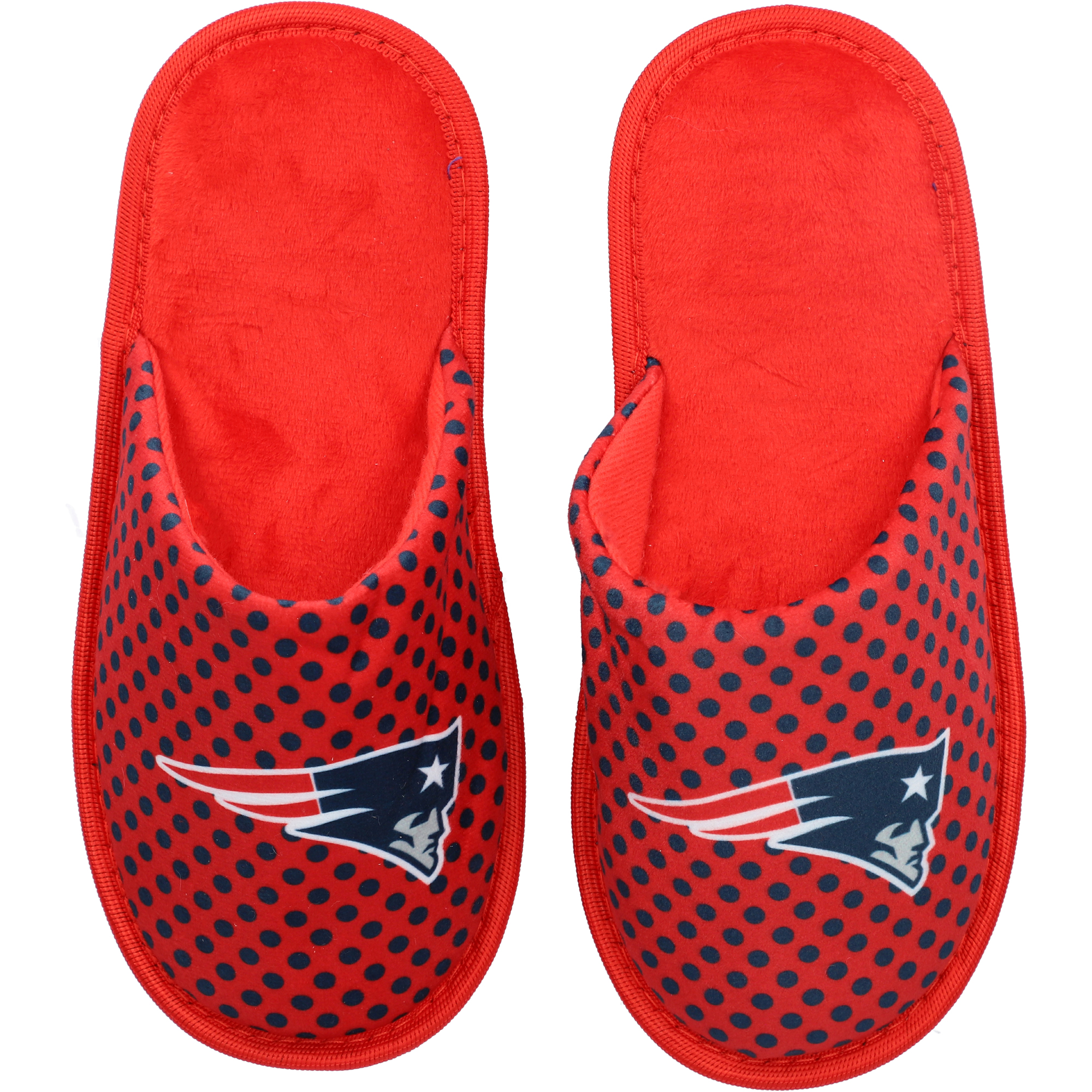 Women's FOCO New England Patriots Big Logo Scuff Slippers - Image 2