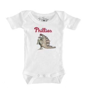 Infant Tiny Turnip White Philadelphia Phillies Stega Bodysuit