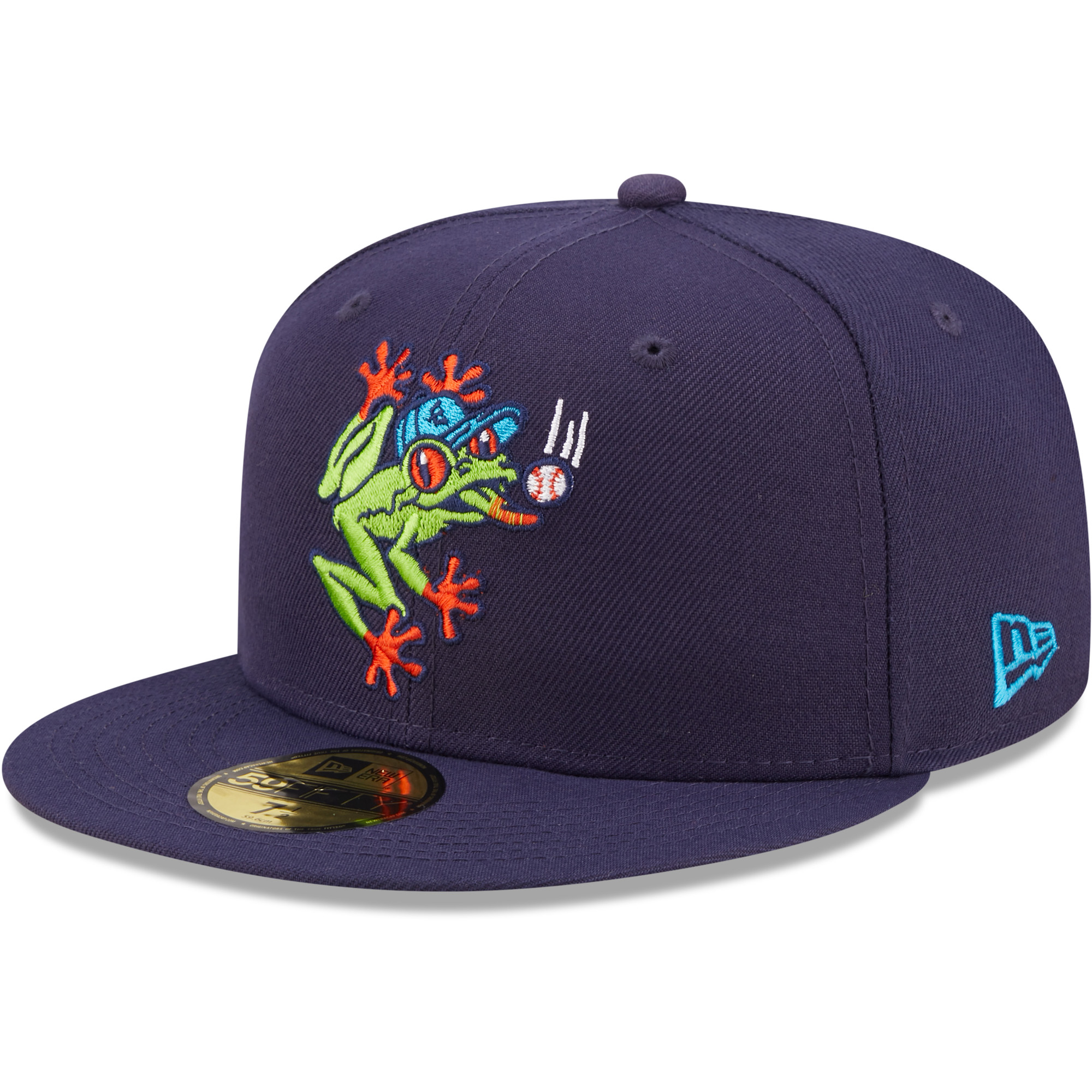 Men's New Era Navy Everett AquaSox Authentic Collection 59FIFTY Fitted Hat - Image 10