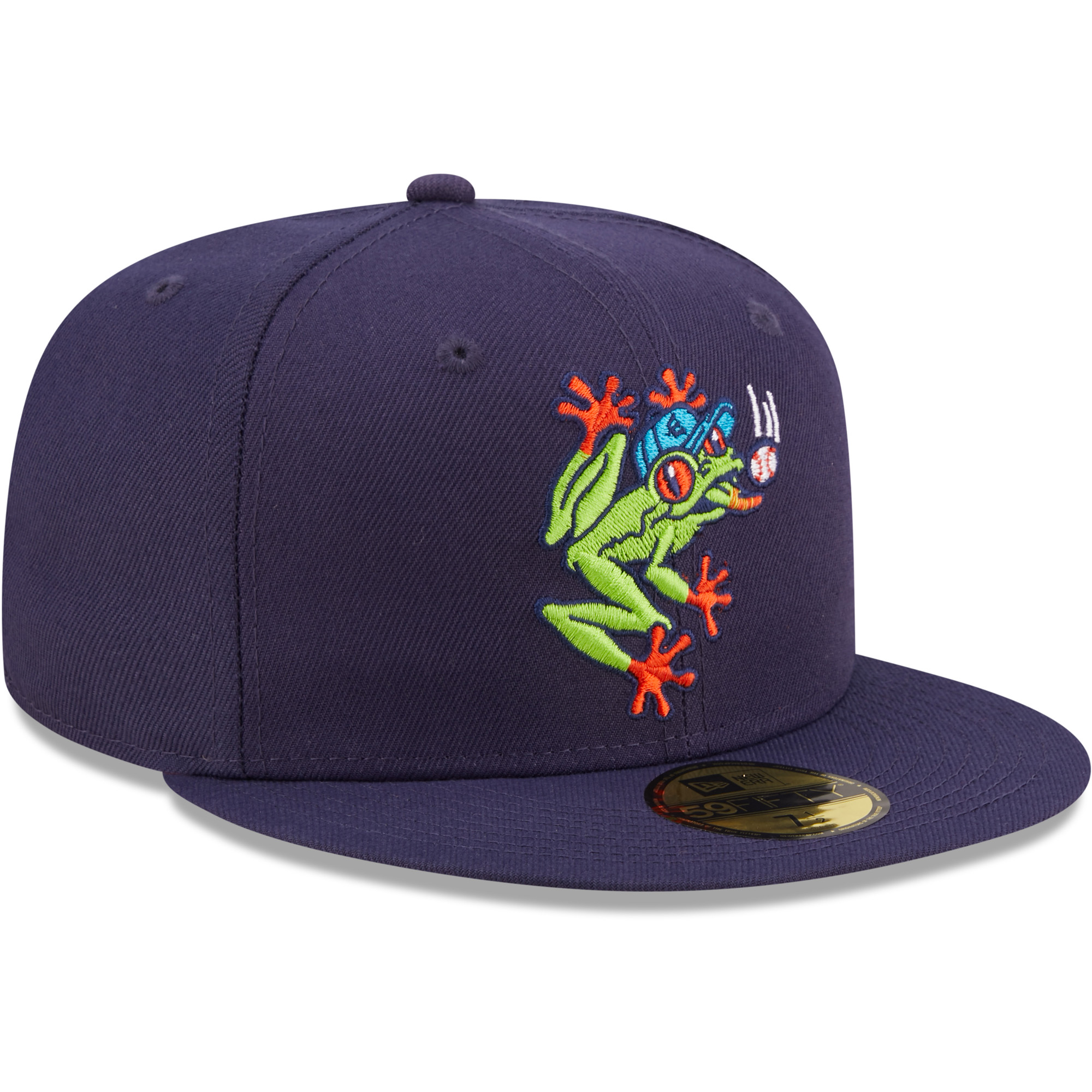 Men's New Era Navy Everett AquaSox Authentic Collection 59FIFTY Fitted Hat - Image 7