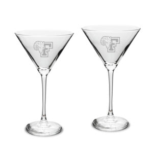 Fordham Rams Two-Piece Traditional 10oz. Martini Glass Set