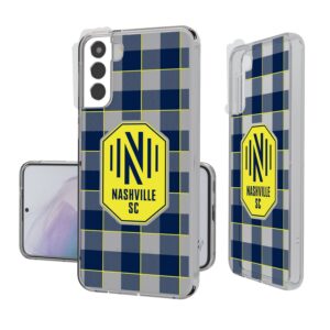 Nashville SC Galaxy Plaid Clear Case