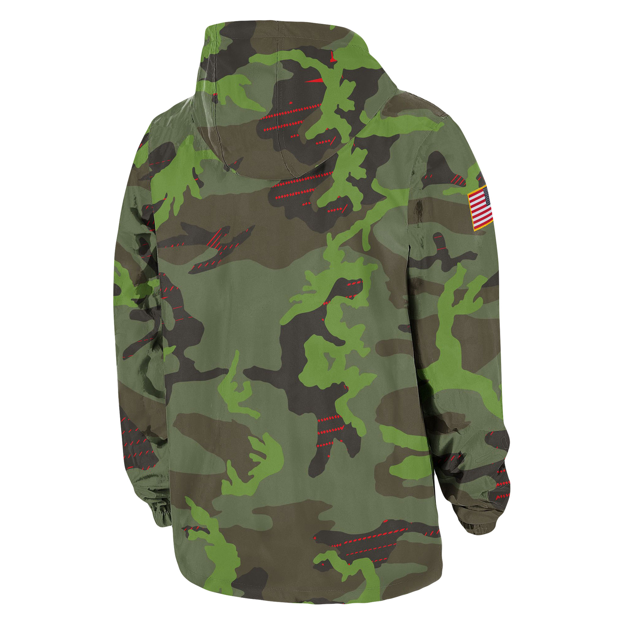 Men's Nike Camo Georgia Bulldogs Hoodie Full-Snap Jacket - Image 4