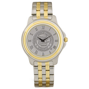 Silver/Gold George Mason Patriots Two-Tone Wristwatch