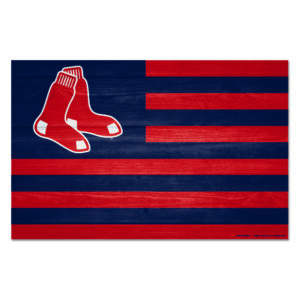 WinCraft Boston Red Sox 11'' x 17'' Americana Wood Sign