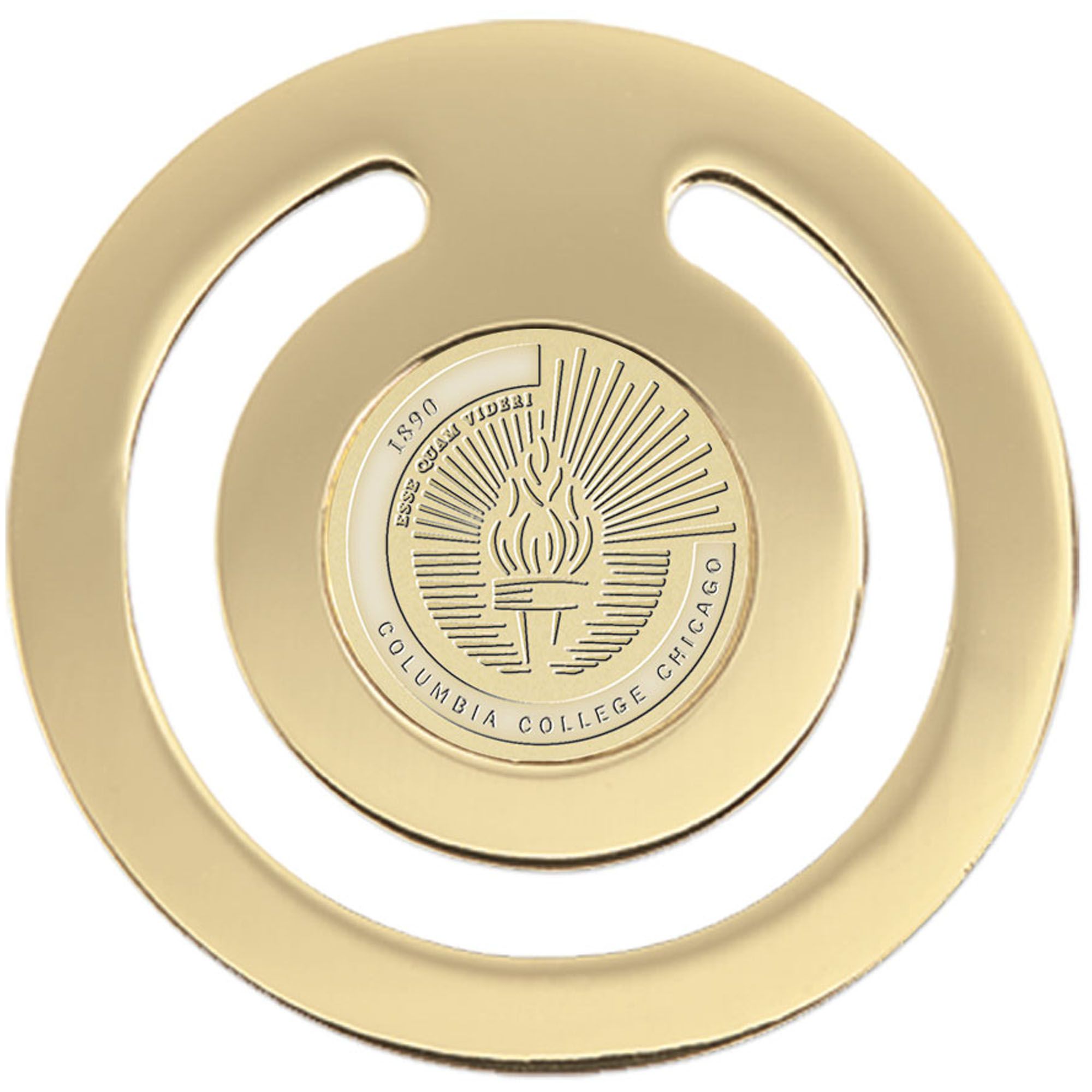 Gold Columbia Renegades Team Logo Bookmark