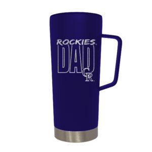 Colorado Rockies Dad 18oz. Roadie Tumbler with Handle