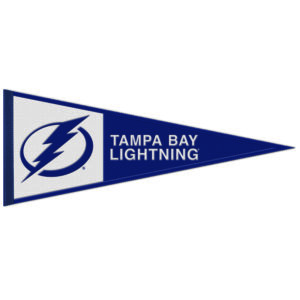 WinCraft Tampa Bay Lightning 13" x 32" Wool Primary Logo Pennant