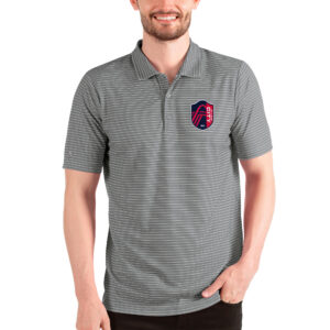 Men's Antigua Steel St. Louis City SC Esteem Polo