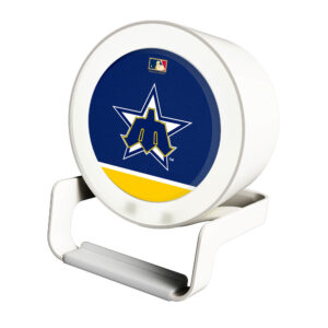 Seattle Mariners Cooperstown Team Logo Night Light Charger with Bluetooth Speaker