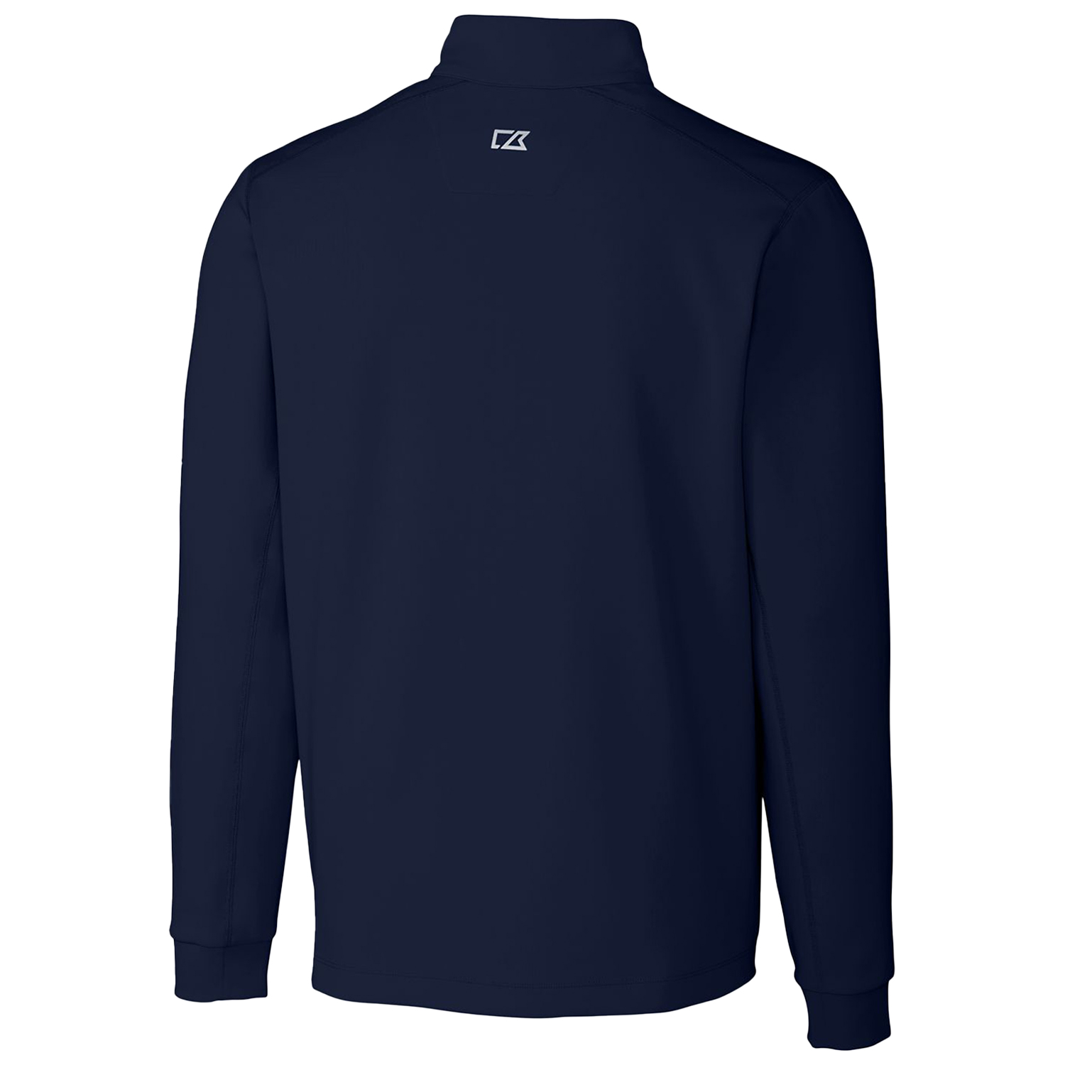 Men's Cutter & Buck Navy Gonzaga Bulldogs Traverse Stretch Quarter Zip-Pullover Top - Image 7