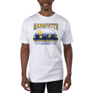 Men's Uscape Apparel White Marquette Golden Eagles T-Shirt