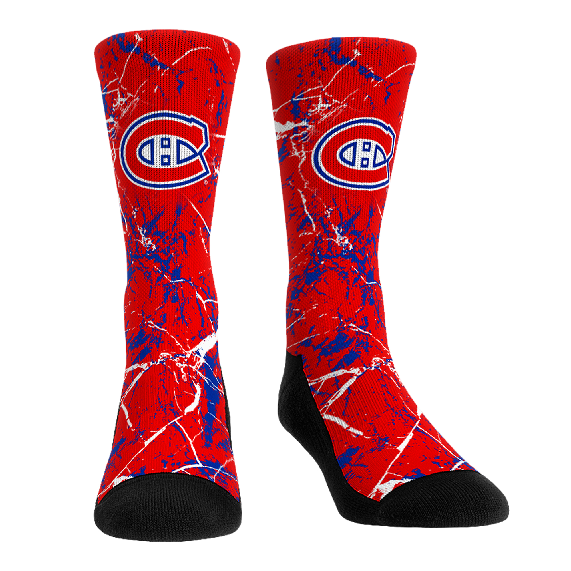 Youth Rock Em Socks Montreal Canadiens Three-Pack Crew Socks Set - Image 3