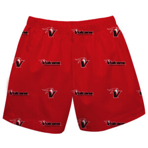 Toddler Red Hawaii Hilo Vulcans Pull On Shorts