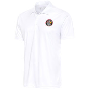 Men's Antigua  White College Park Skyhawks Big & Tall Tribute Polo