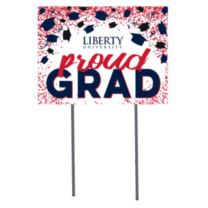 Liberty Flames Class of 2023 18" x 24" Yard Sign