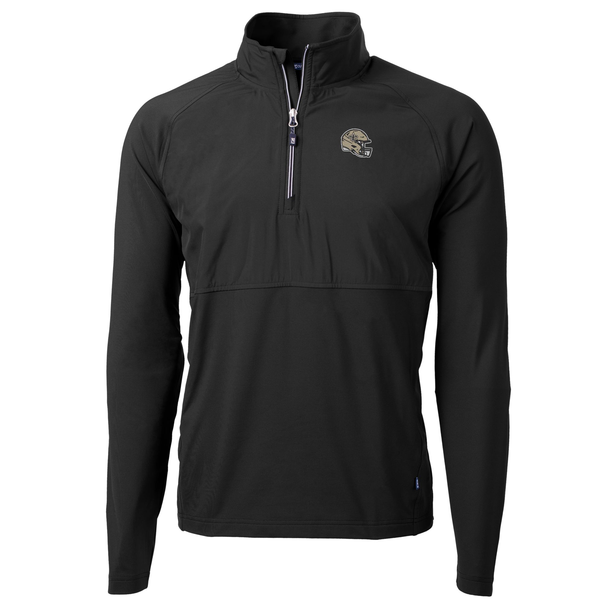 Men's Under Armour Gray St. Olaf Oles All Day Arch Softball Fleece Raglan Pullover Sweatshirt - Image 3