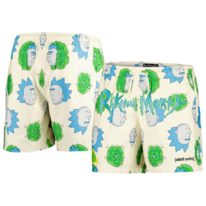 Men's Freeze Max Cream Rick And Morty Shorts