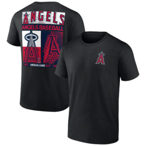 Men's Black Los Angeles Angels In Good Graces T-Shirt