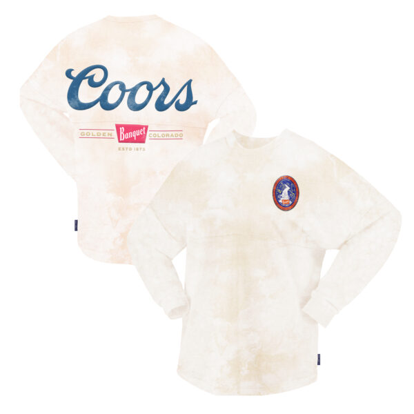 Women's Spirit Jersey Brown Coors Long Sleeve Pullover Top