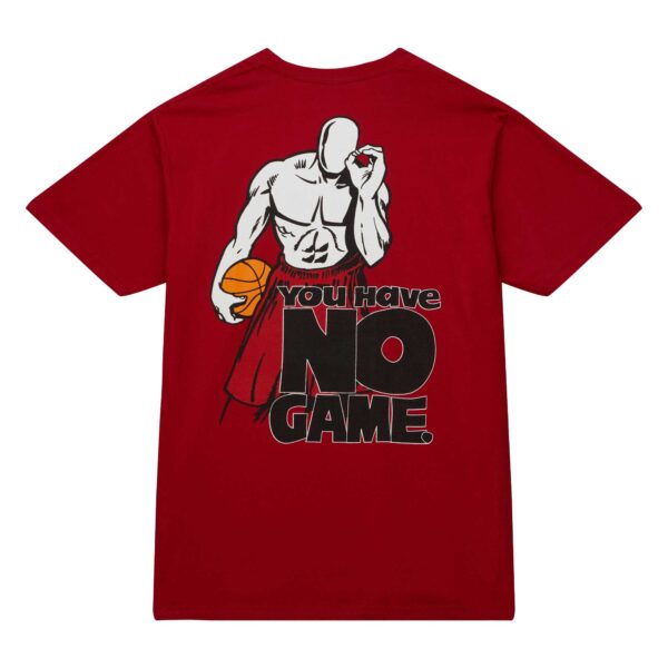 Men's Mitchell & Ness  Scarlet And 1 No Game T-Shirt - Image 9
