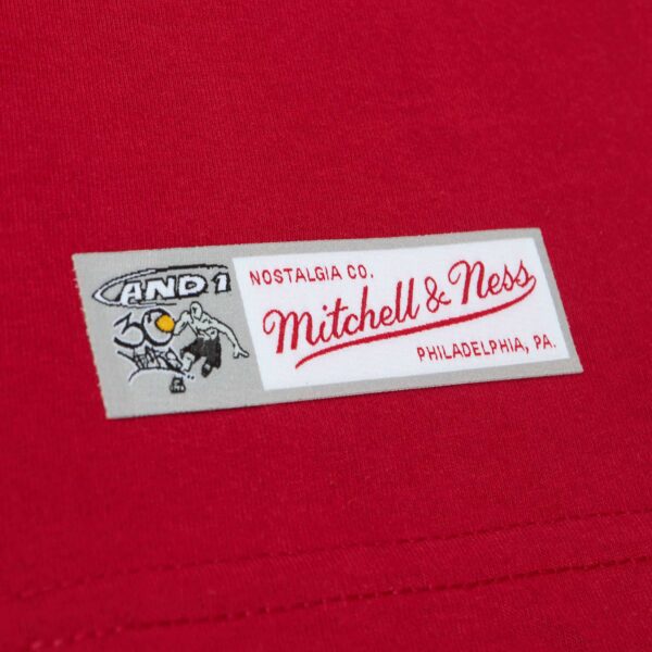 Men's Mitchell & Ness  Scarlet And 1 No Game T-Shirt - Image 11