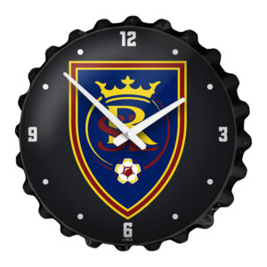 Real Salt Lake 18.5" Bottle Cap Wall Clock