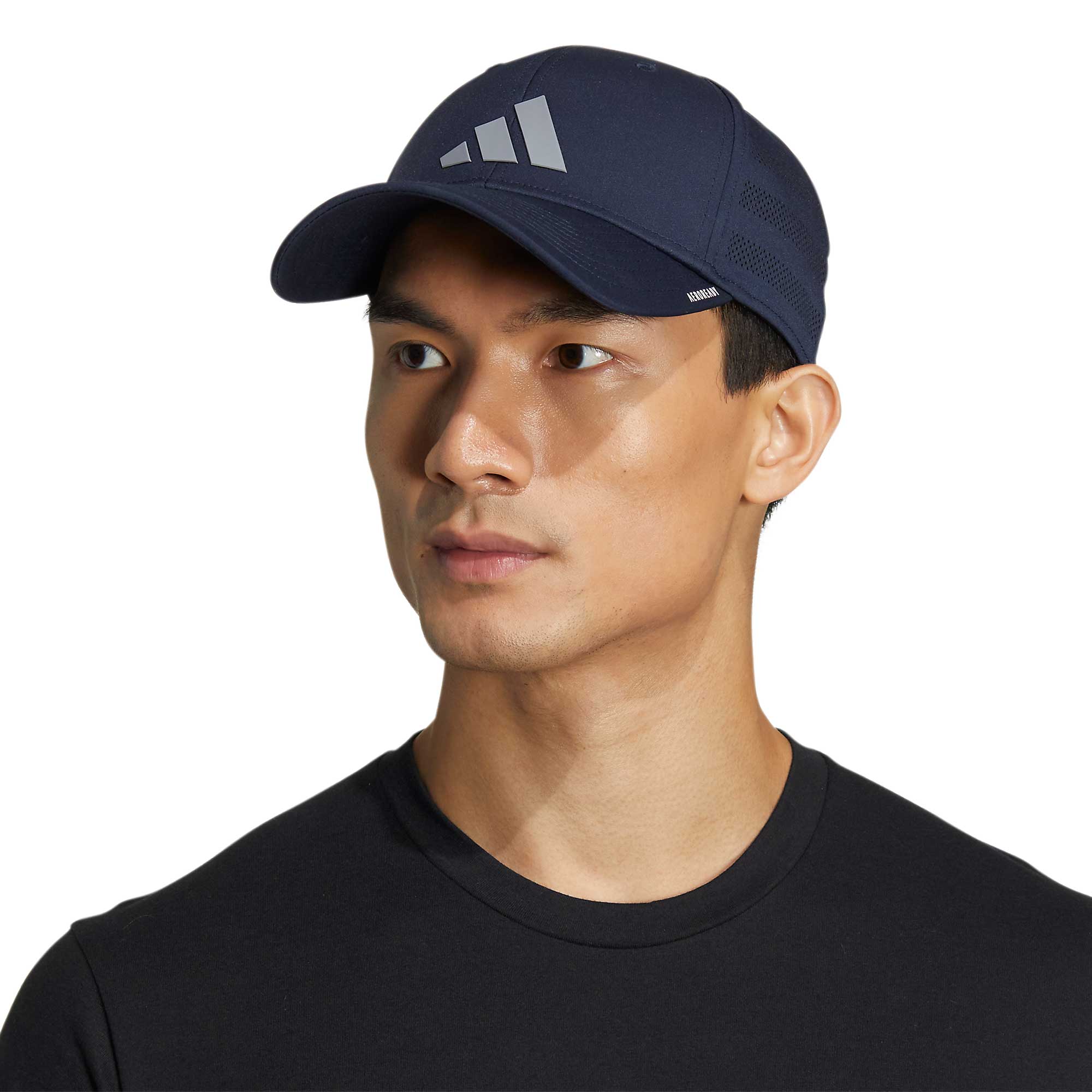 Men's adidas Navy Game Day 4 AEROREADY Flex Hat - Image 5