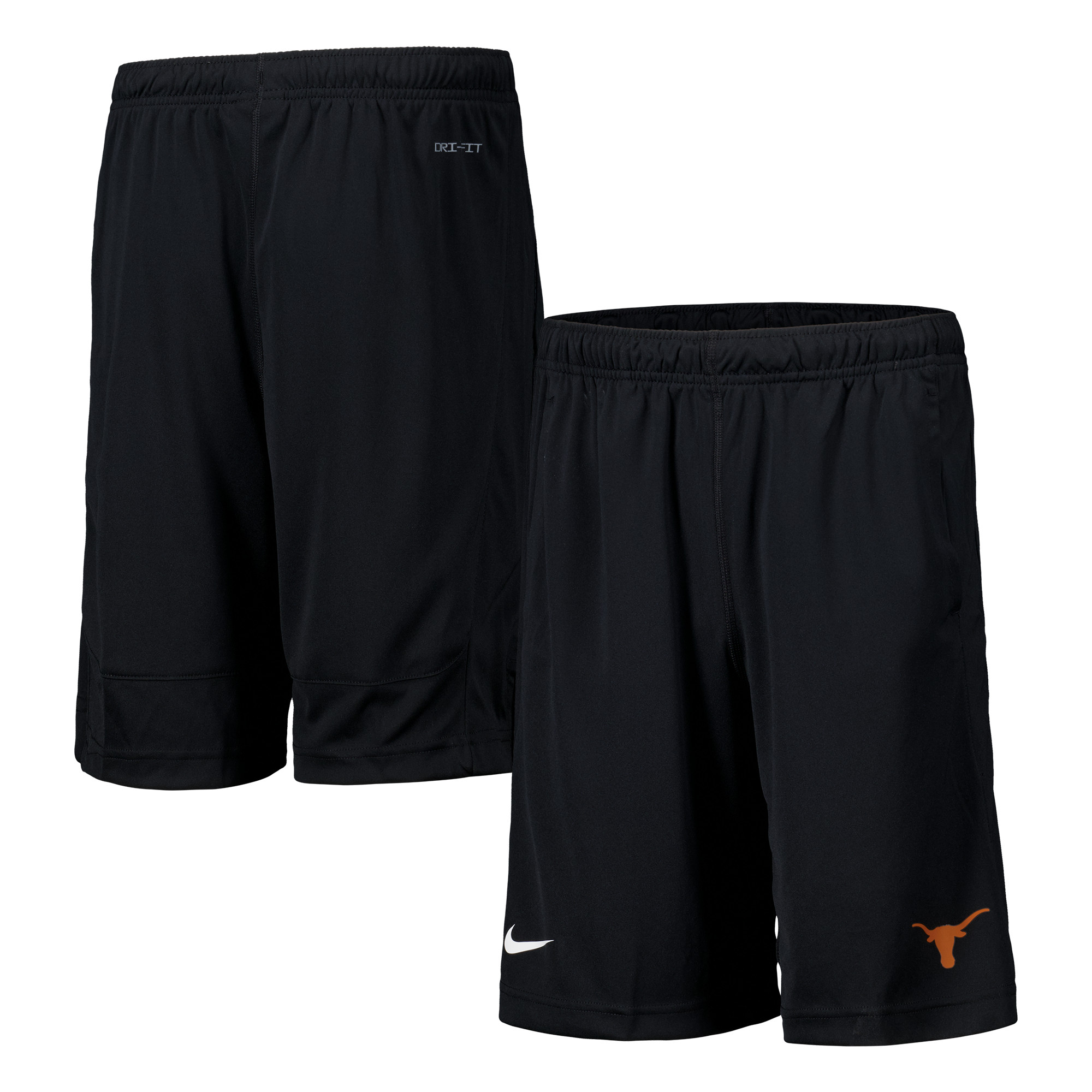 Youth Nike Black Texas Longhorns Fly Performance Shorts - Image 5