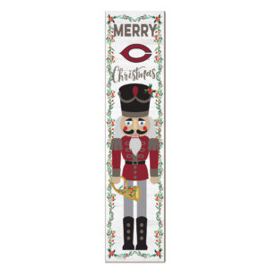 UChicago Maroons 11" x 46" Nutcracker Holiday Leaner Sign