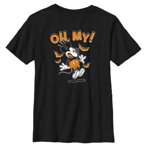 Youth Mad Engine Black Mickey Mouse T-Shirt