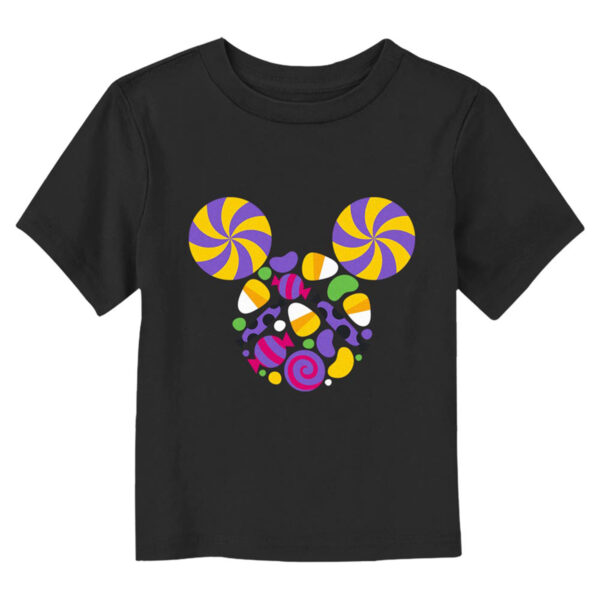 Toddler Mad Engine Black Mickey Mouse T-Shirt